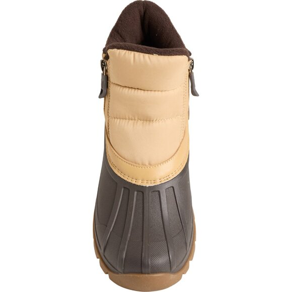 NEW Lands' End Fargo Pac Boots in Brown & Tan   For Women 1125 4s2 - Picture 3 of 6